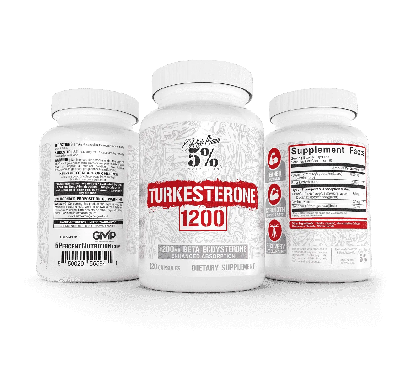 5% Nutrition Turkesterone