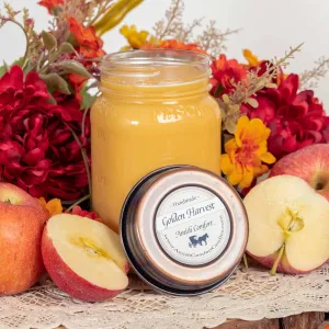 Amish Golden Harvest | 16 oz Natural Soy Farmhouse Candle