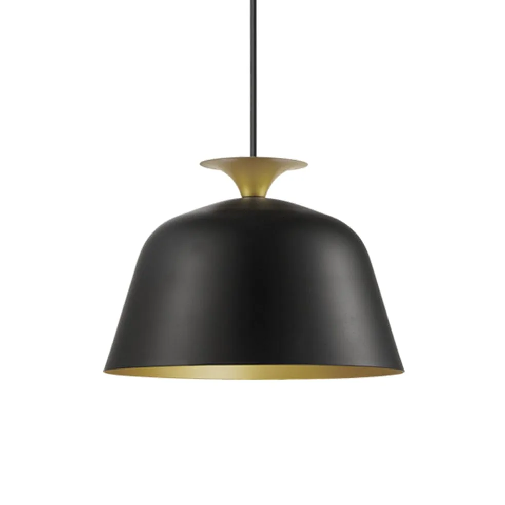 Arabella Metal Pendant Light Black