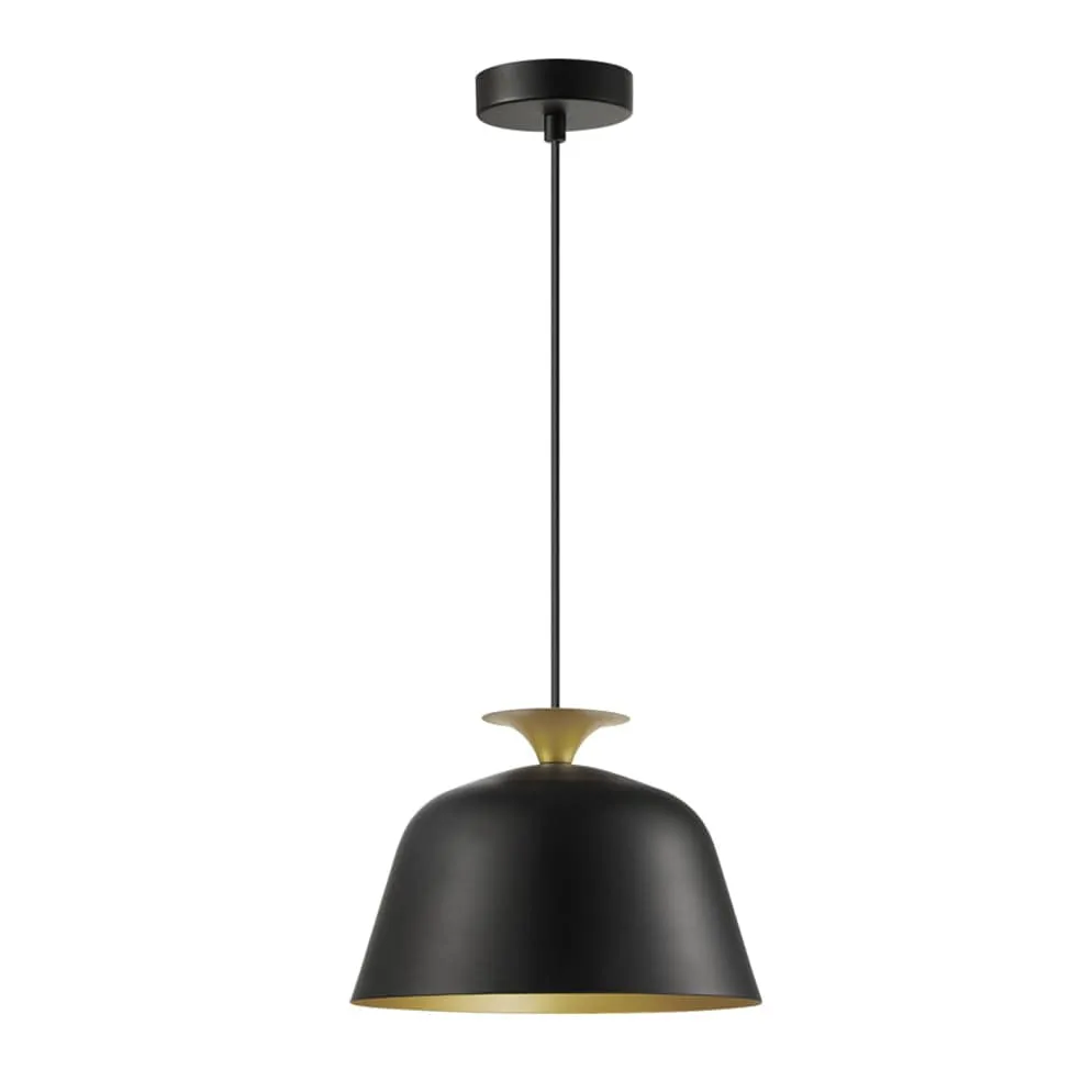 Arabella Metal Pendant Light Black