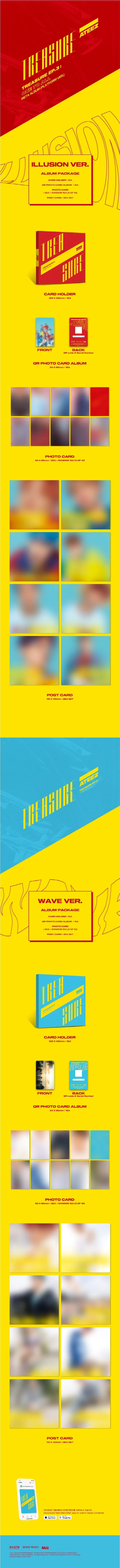 ATEEZ - Treasure EP.3 : One To All [Meta Album] Platform Ver.