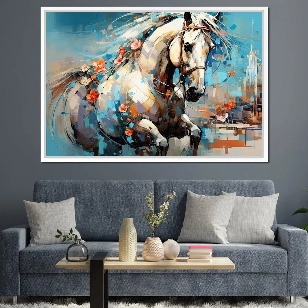 Azure Equine Blossom Glide