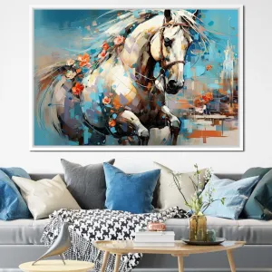 Azure Equine Blossom Glide