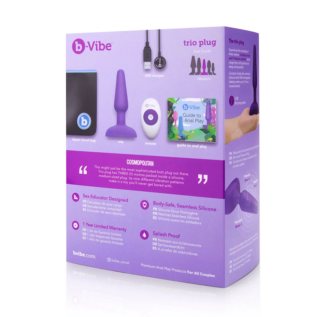B-Vibe Trio Plug