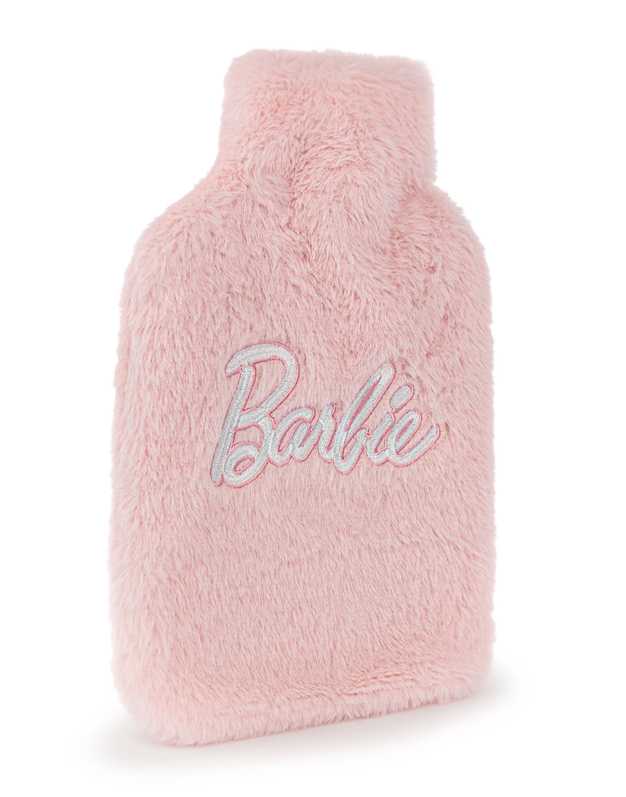 Barbie Applique logo Womens Pink Hot Water Bottle