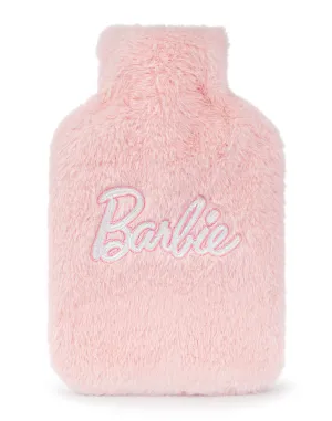 Barbie Applique logo Womens Pink Hot Water Bottle