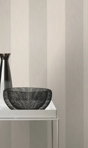 Beige Simple Elegant Stripe Wallpaper R8636
