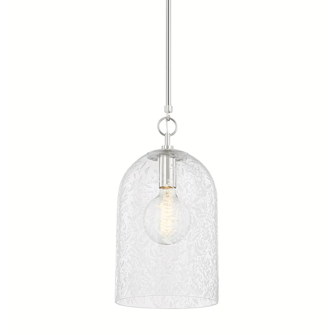 Belleville Pendant - Polished Nickel
