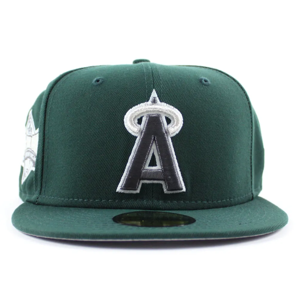 California Angels 1989 All-Star Game New Era 59Fifty Fitted Hat (GITD Dark Green Under Brim)