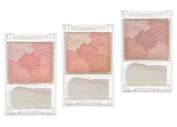 CANMAKE Glow Fleur Cheeks#12 Cinnamon Latte Fleur