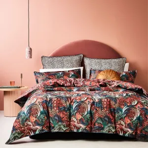 Casablanca Red Quilt Cover Set By Logan & Mason