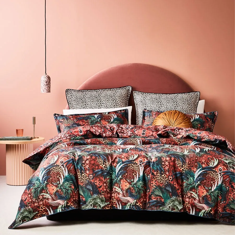 Casablanca Red Quilt Cover Set By Logan & Mason