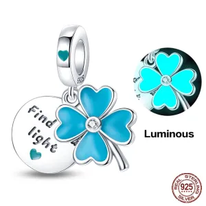 Clove Leaf Luminous Charm Beads (Glows in the dark)