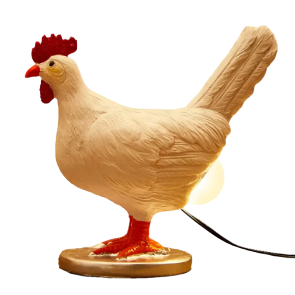 Cozy Chicken Egg Lamp