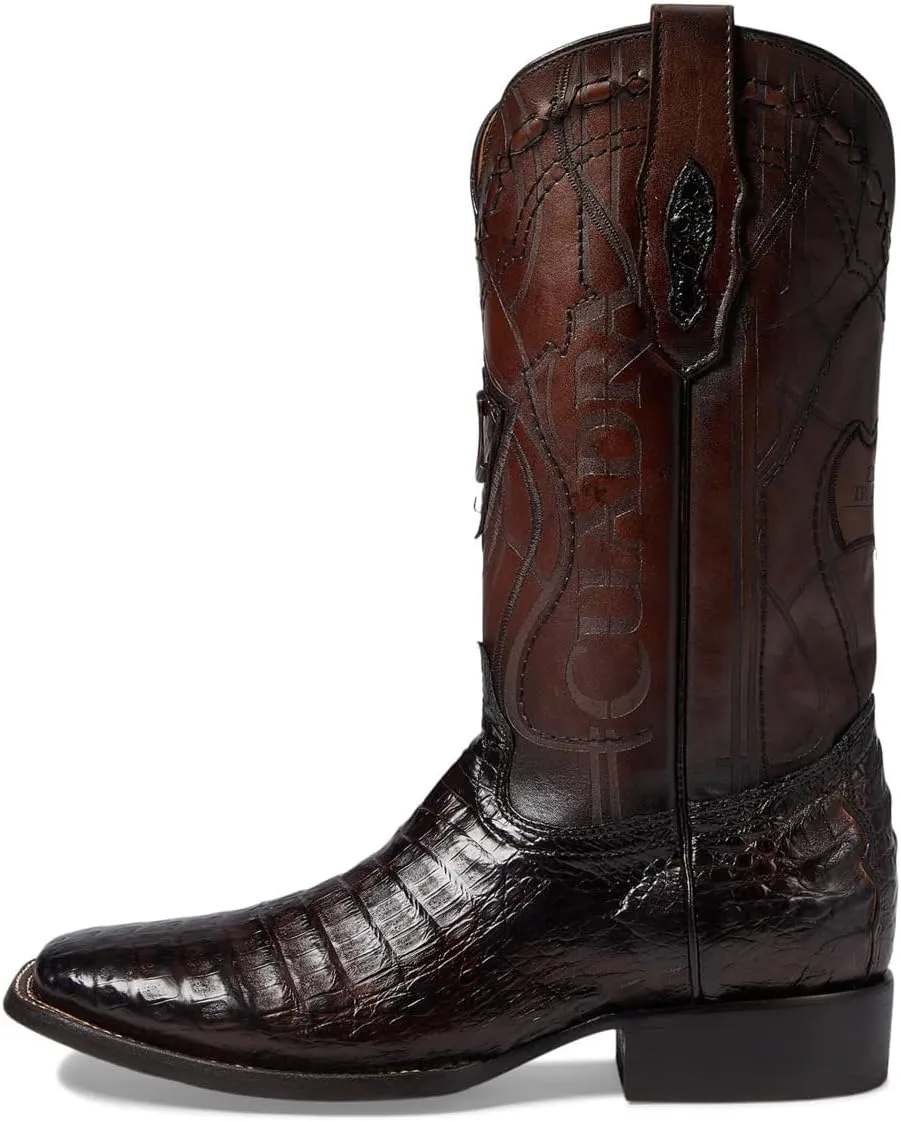 Cuadra Men's Fuscus Paris Cafe Caiman Laser & Embroidery Boot