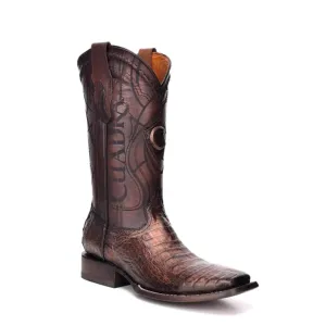 Cuadra Men's Fuscus Paris Cafe Caiman Laser & Embroidery Boot