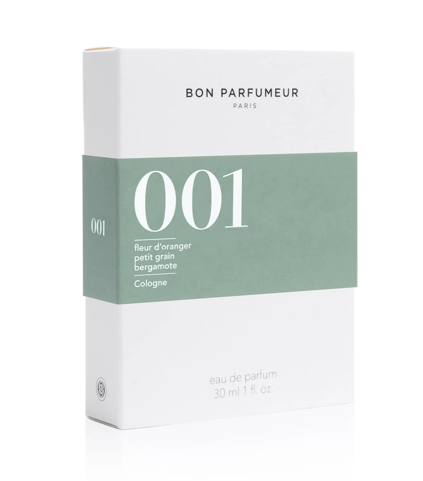 Eau de parfum 001 : orange blossom, petitgrain and bergamot