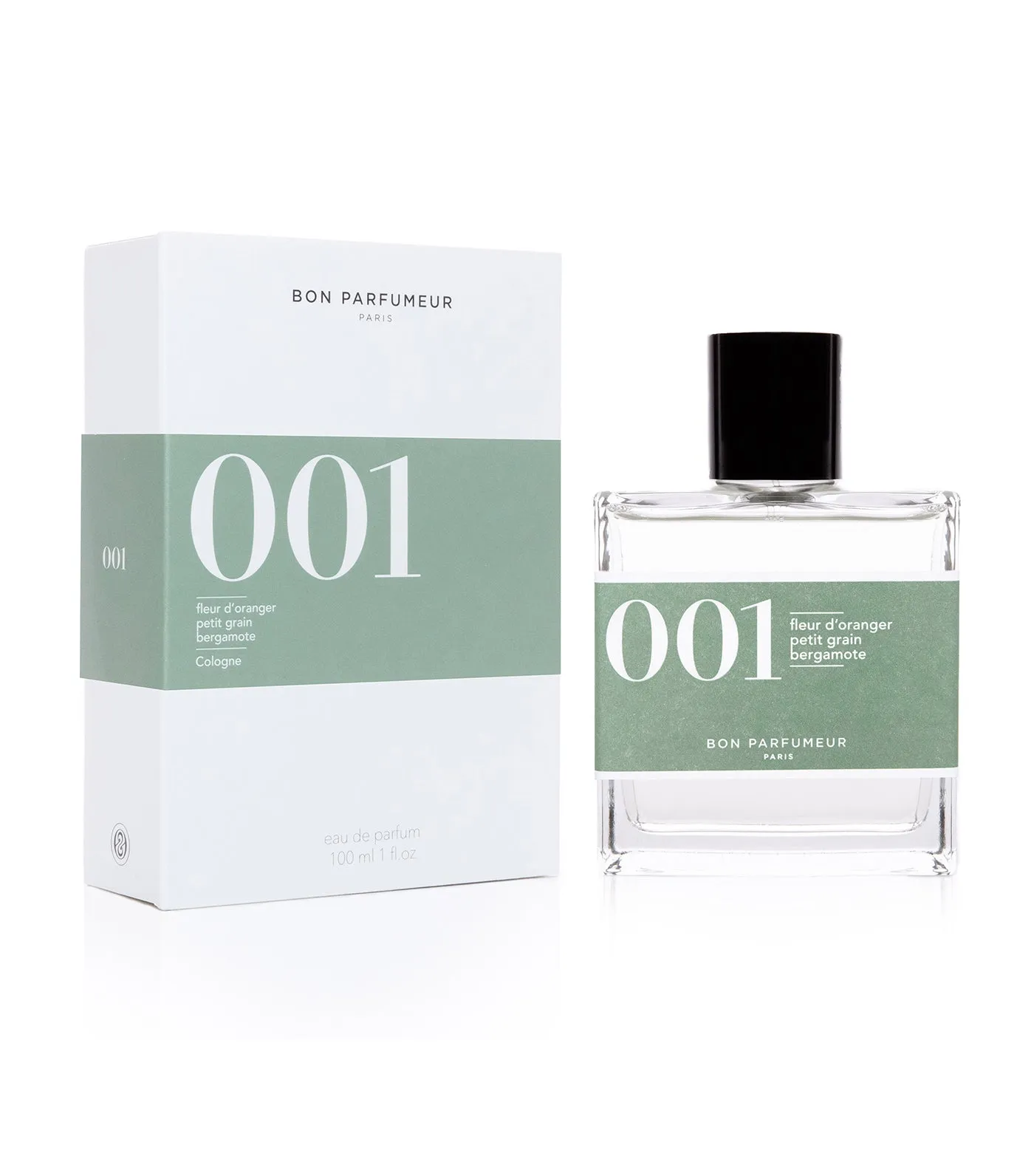 Eau de parfum 001 : orange blossom, petitgrain and bergamot