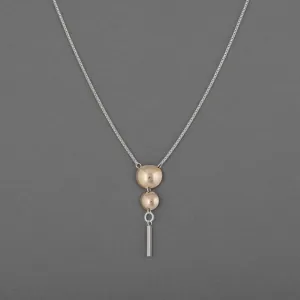 EMPIRE DISC DROP NECKLACE