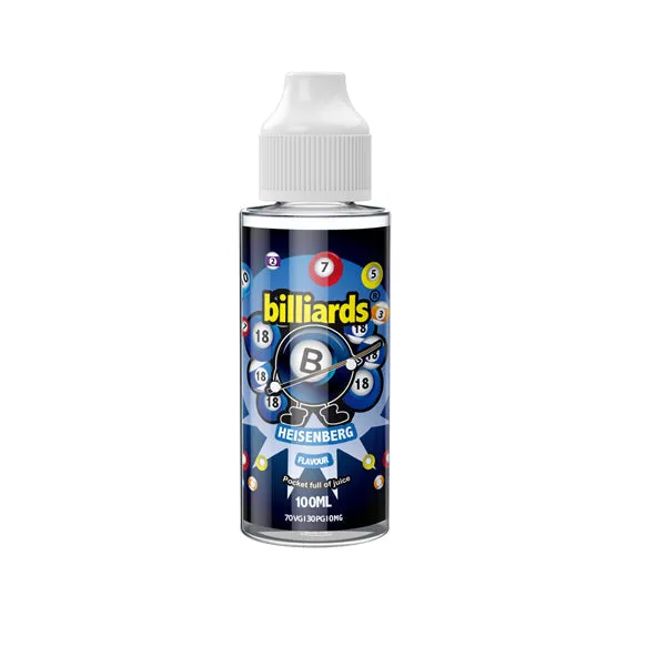 Expired :: Billiards Original 0mg 100ml Shortfill (70VG/30PG)