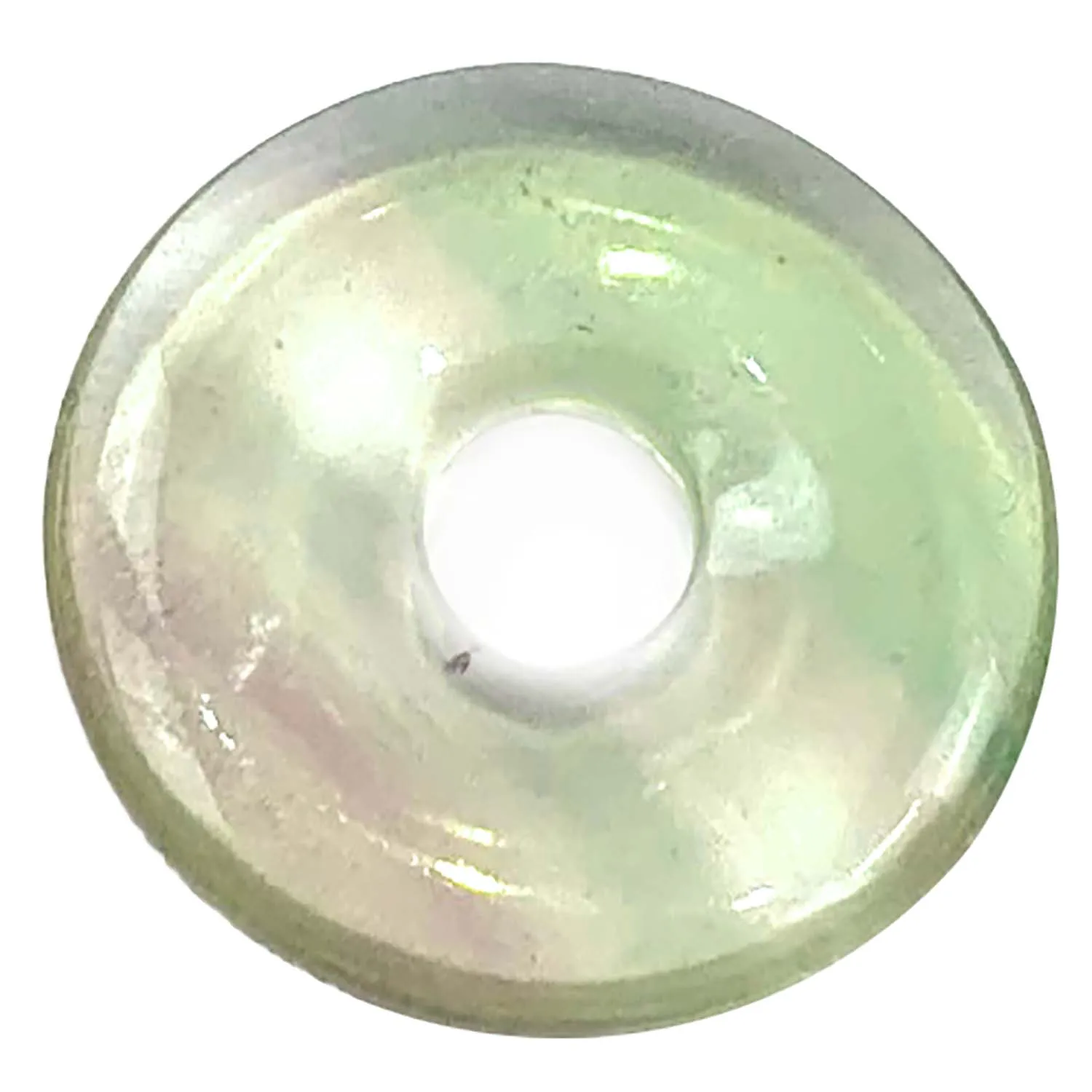 Fluorite Munay Ki Pi Donut | Clarity, Protection, & Spiritually Aligning
