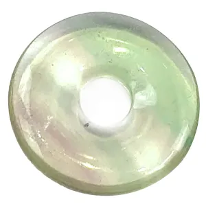 Fluorite Munay Ki Pi Donut | Clarity, Protection, & Spiritually Aligning