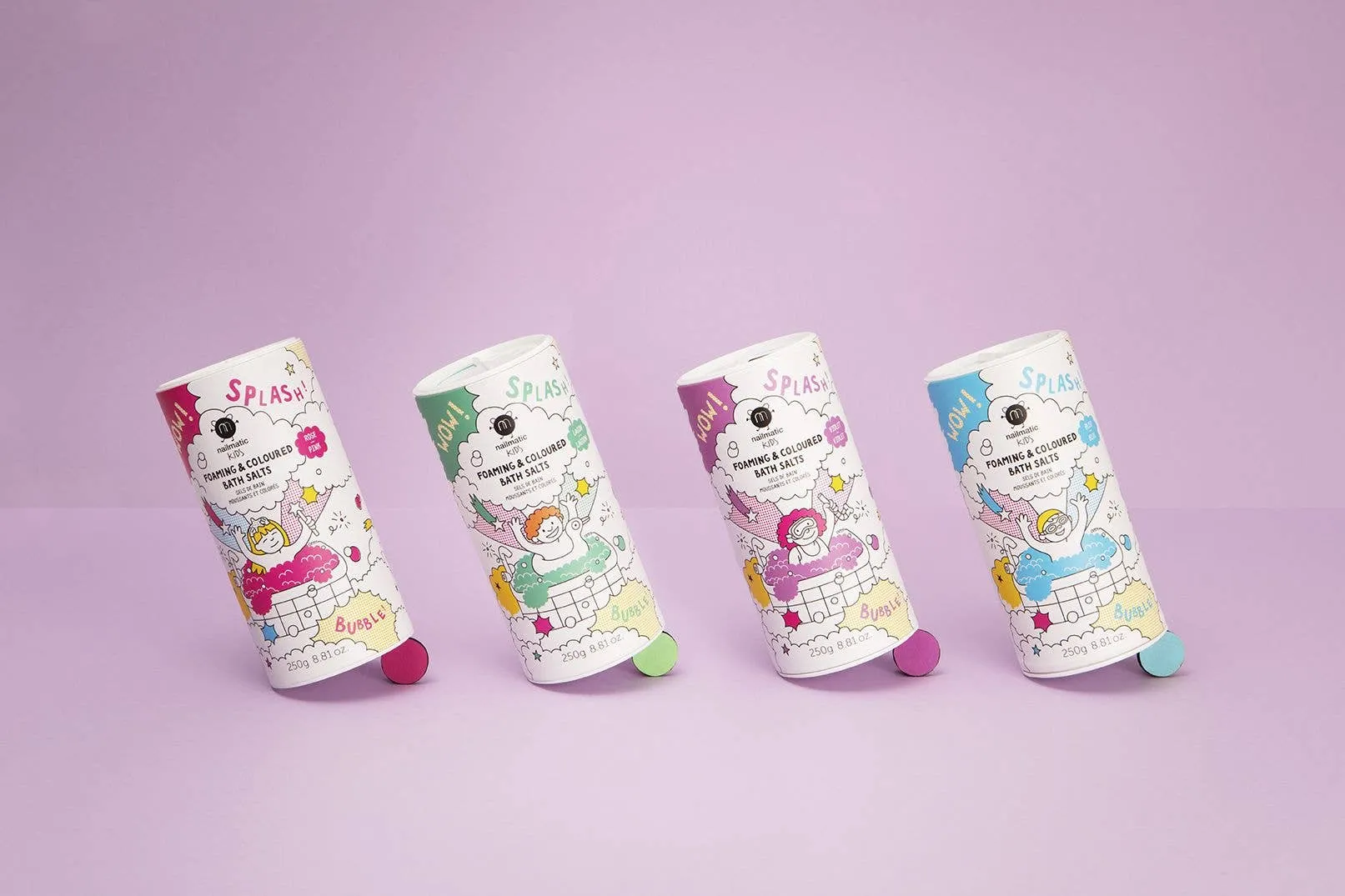Foaming & Coloured Bath Salts – Green