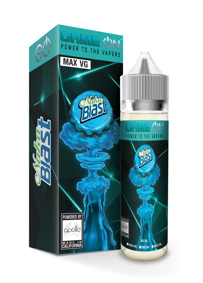 Game On Nuka Blast  Max VG E-Liquid 50ml Short fill