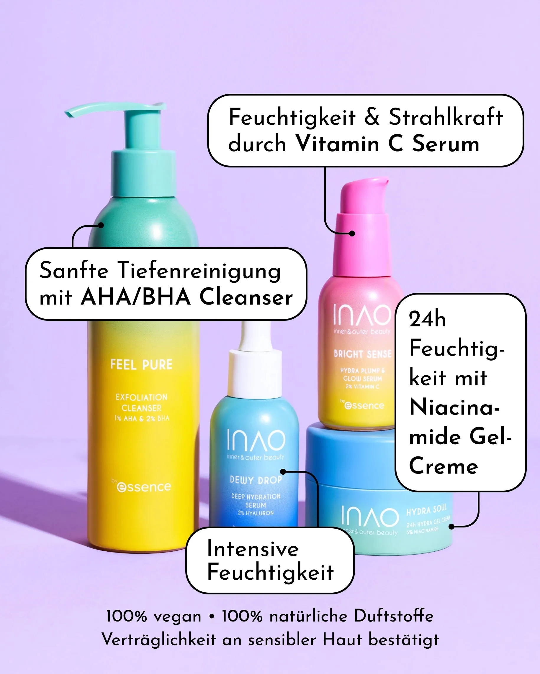 Glow Bright mit INAO