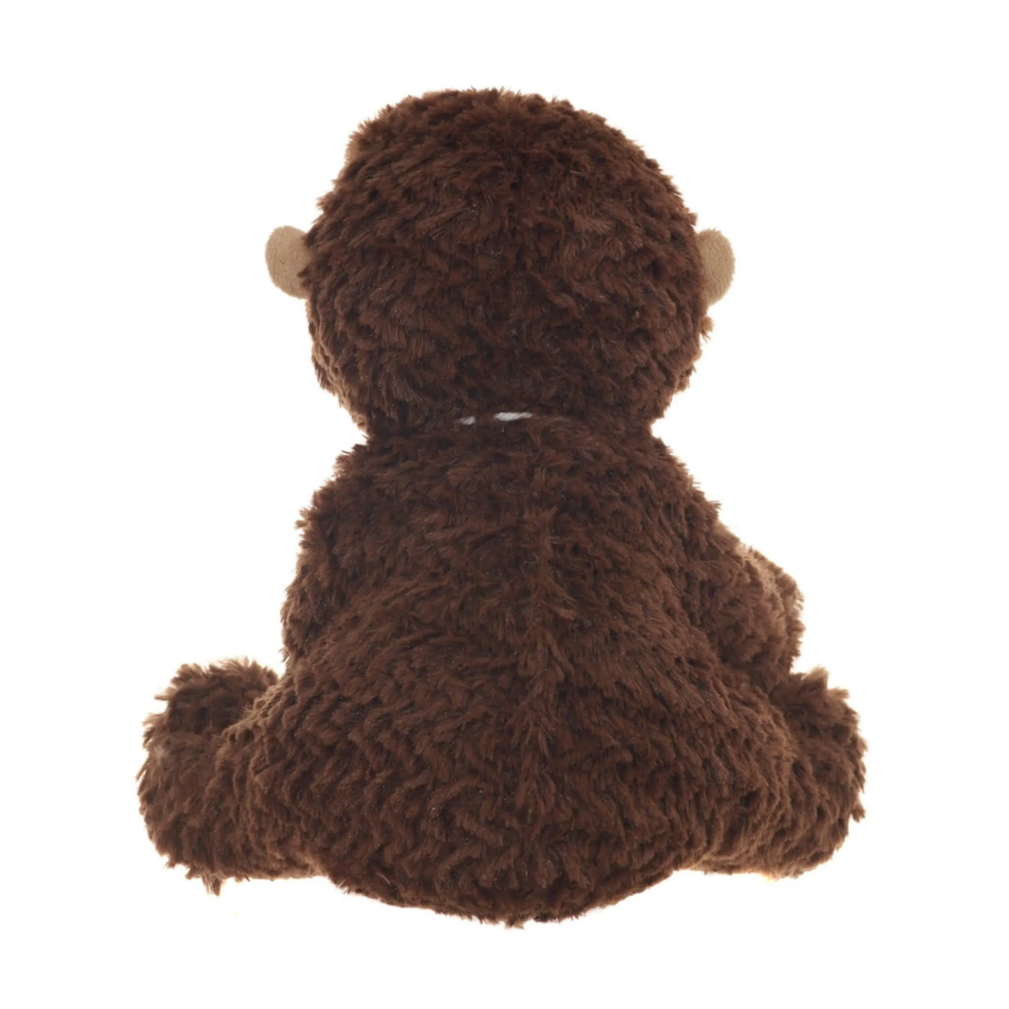 Gorilla with Banana Snuggable Hottie Heatable Animal Toy with Microwavable Pouch