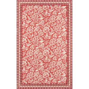 Hampton Court Red Rug Sample