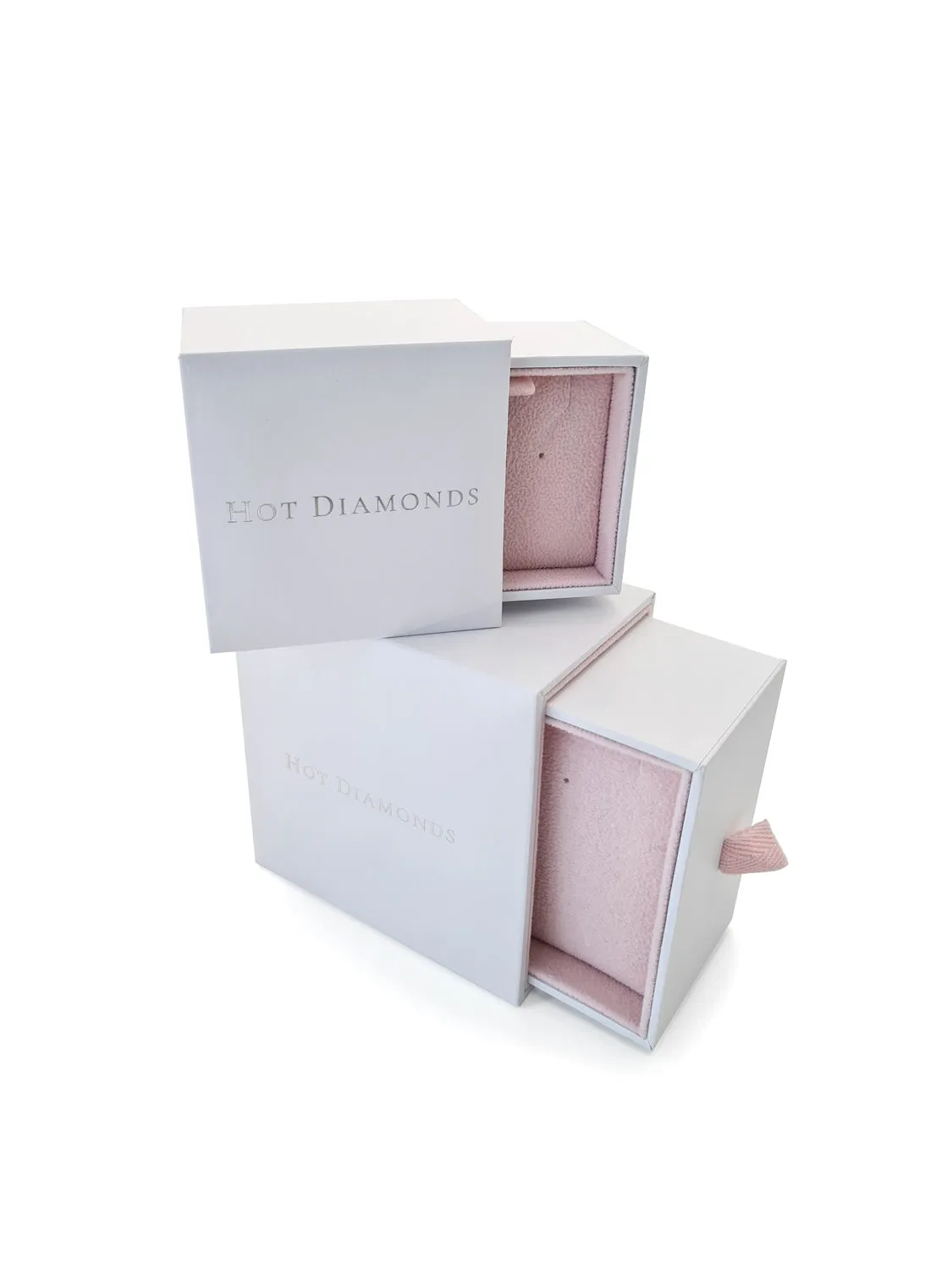Hot Diamonds Amulets Heart Pendant and Earrings set | Sterling Silver