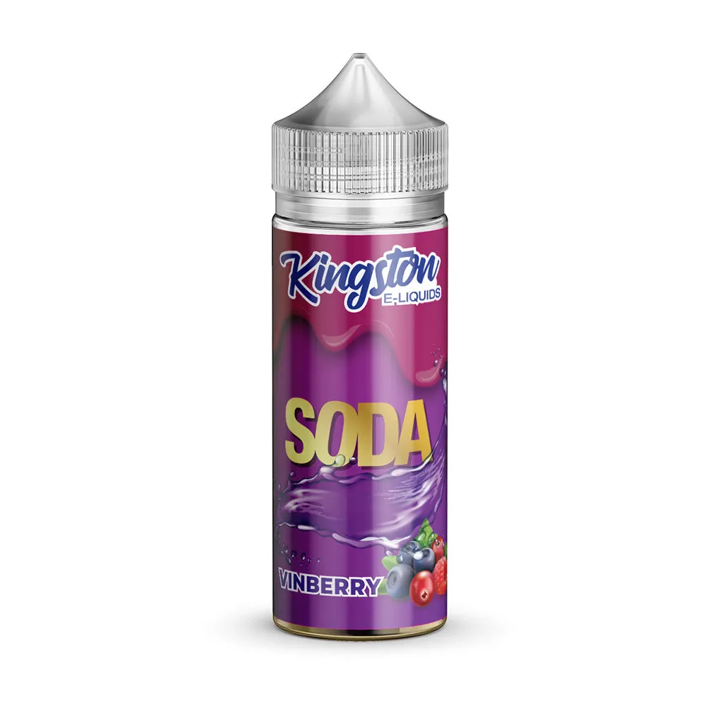 Kingston Soda - Premium E-Liquid 100ml Short Fill 0mg