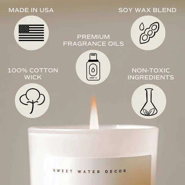 Let It Snow 11 oz Soy Candle