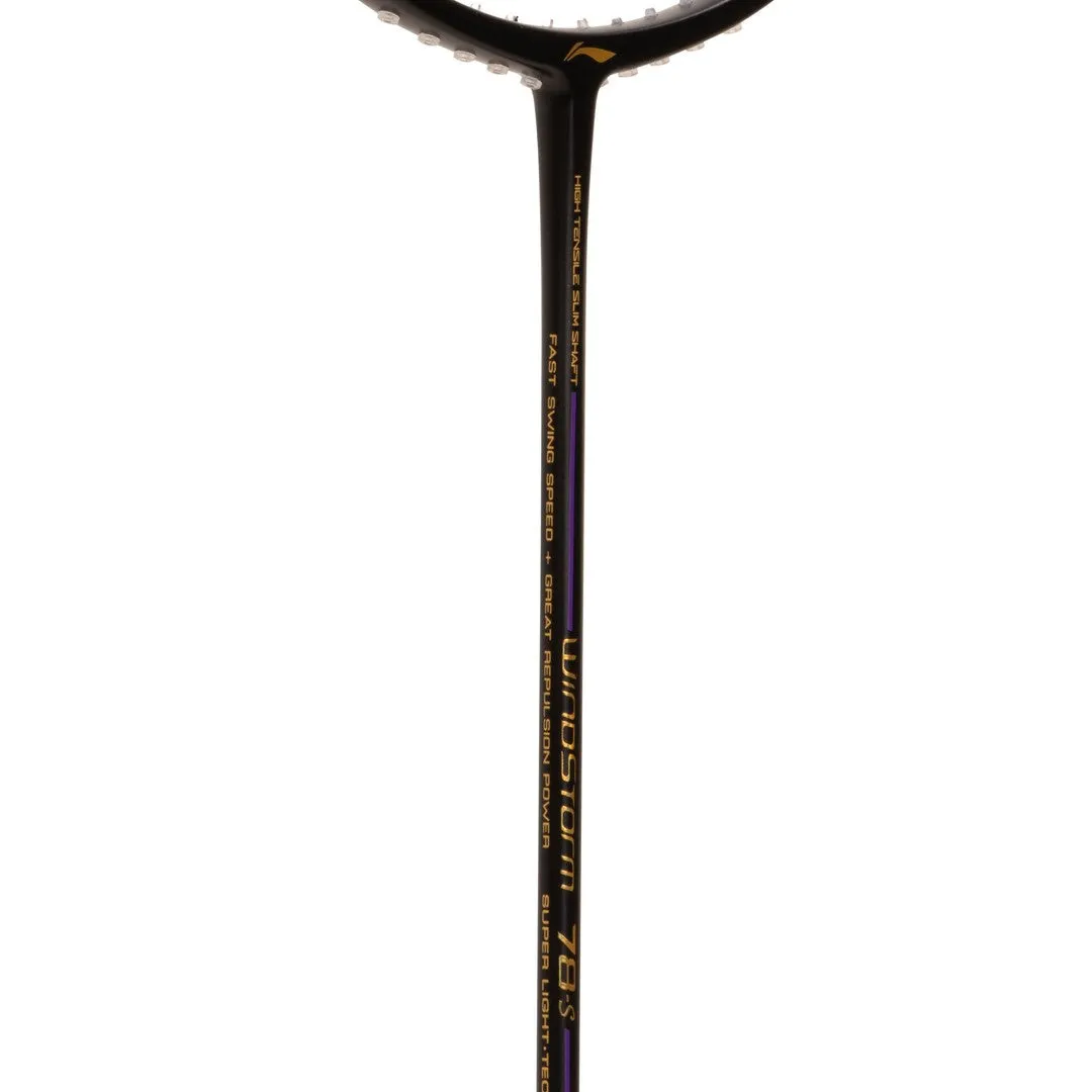 LI-NING Windstorm 78 S Badminton Racket - Swift and Powerful Shots