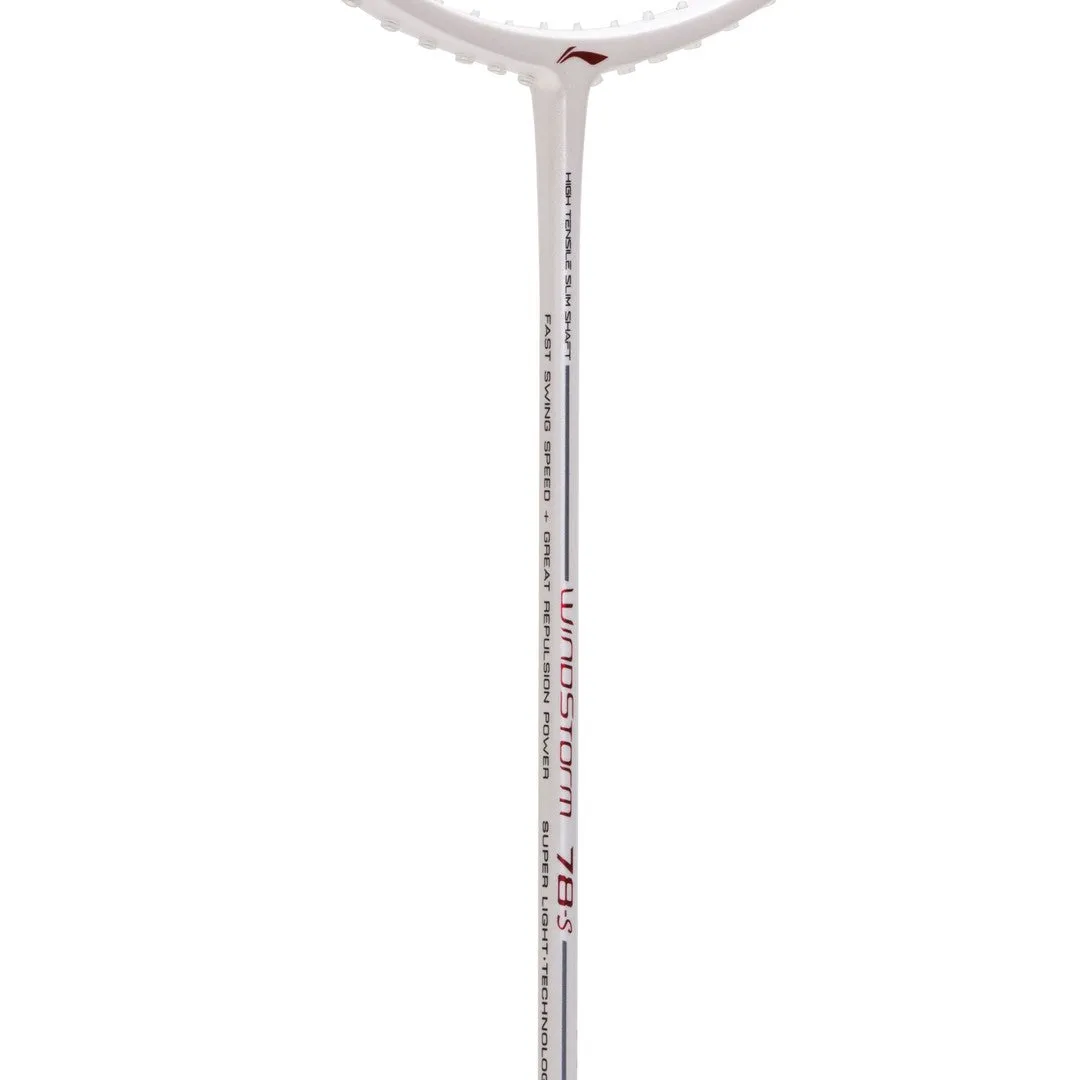 LI-NING Windstorm 78 S Badminton Racket - Swift and Powerful Shots
