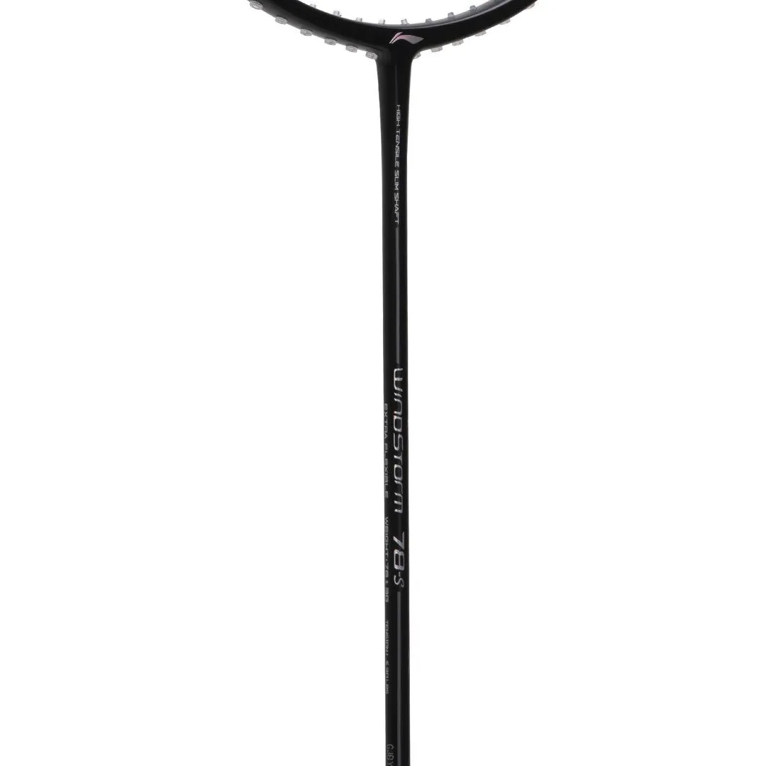 LI-NING Windstorm 78 S Badminton Racket - Swift and Powerful Shots