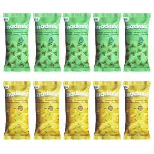 Madmix Assorted Raisins Combo - Paan and Maango 15 Gms Each (Pack of 10)