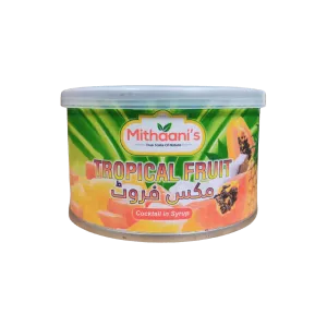 MITHAANI'S TROPICAL FRUIT COCKTAIL IN SYRUP 227GM