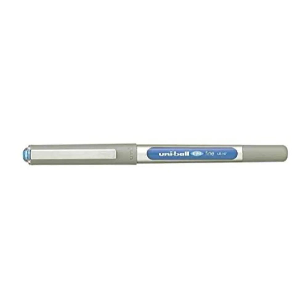 Mitsubishi Uni-ball Blister Eye Fine Roller Pen Light Blue