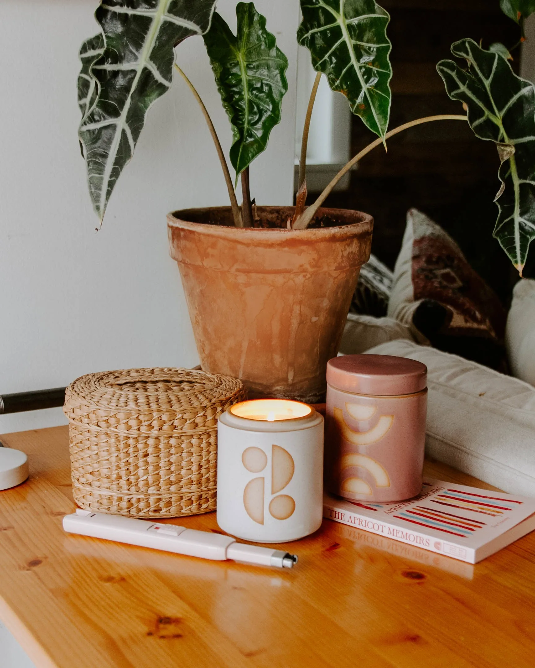 New Horizon Ceramic Candle