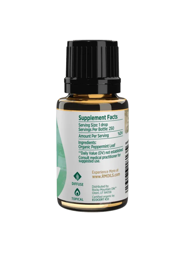 Organic Peppermint Essential Oil