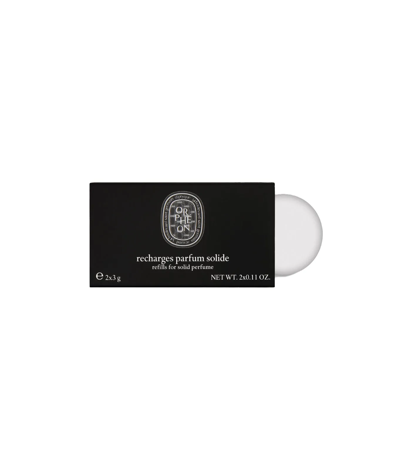 Orphéon Refills for solid perfume