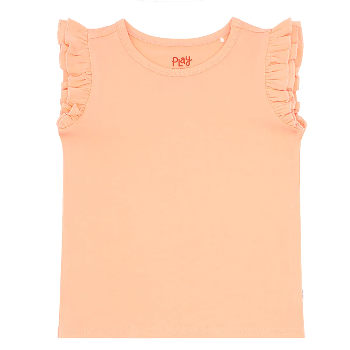 Peach Nectar Flutter Tee