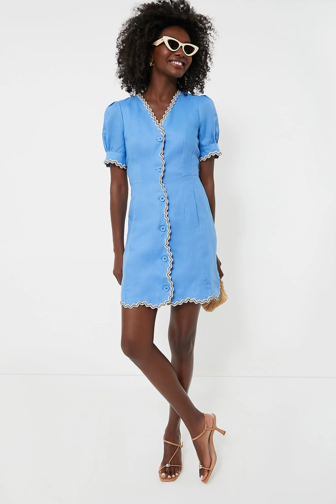 Peri Blue Marlee Dress