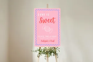 Playful Sweet Table Sign