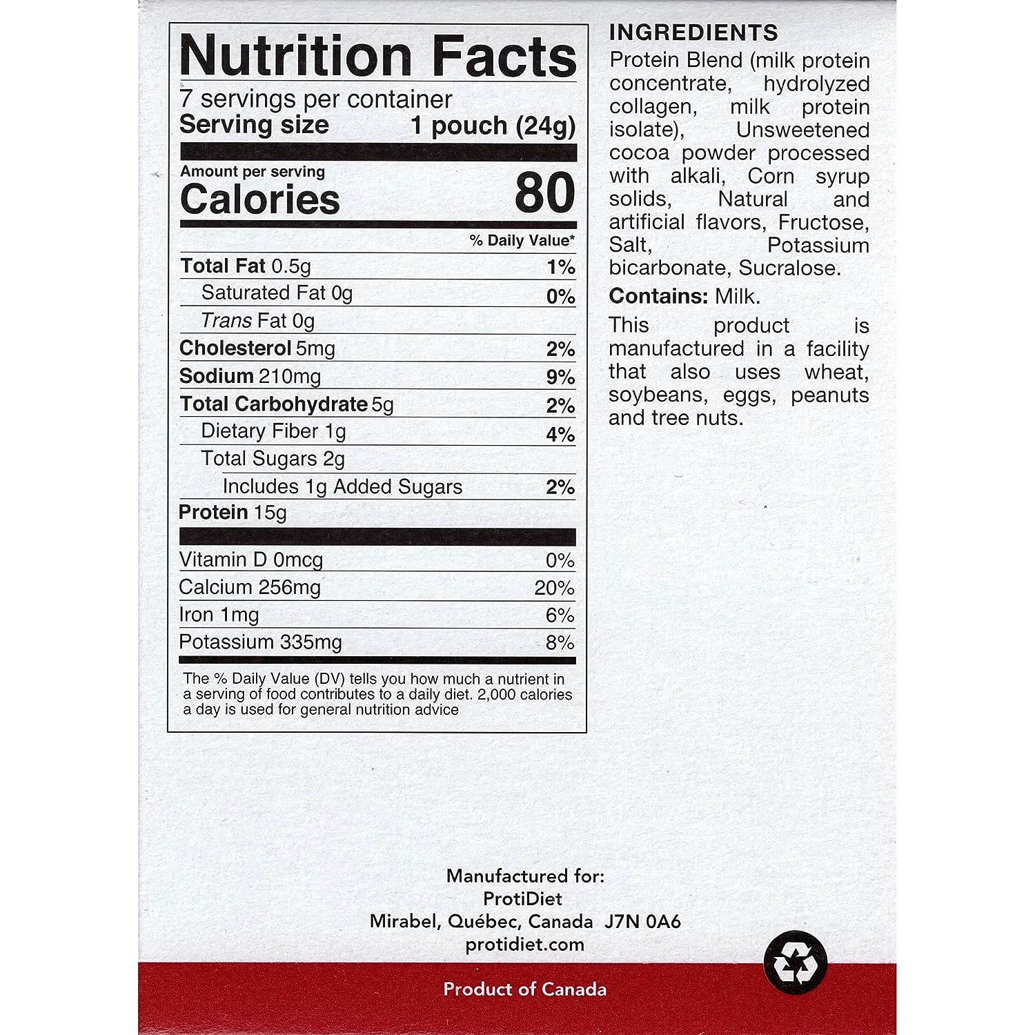 Proti Diet Hot Cocoa Box