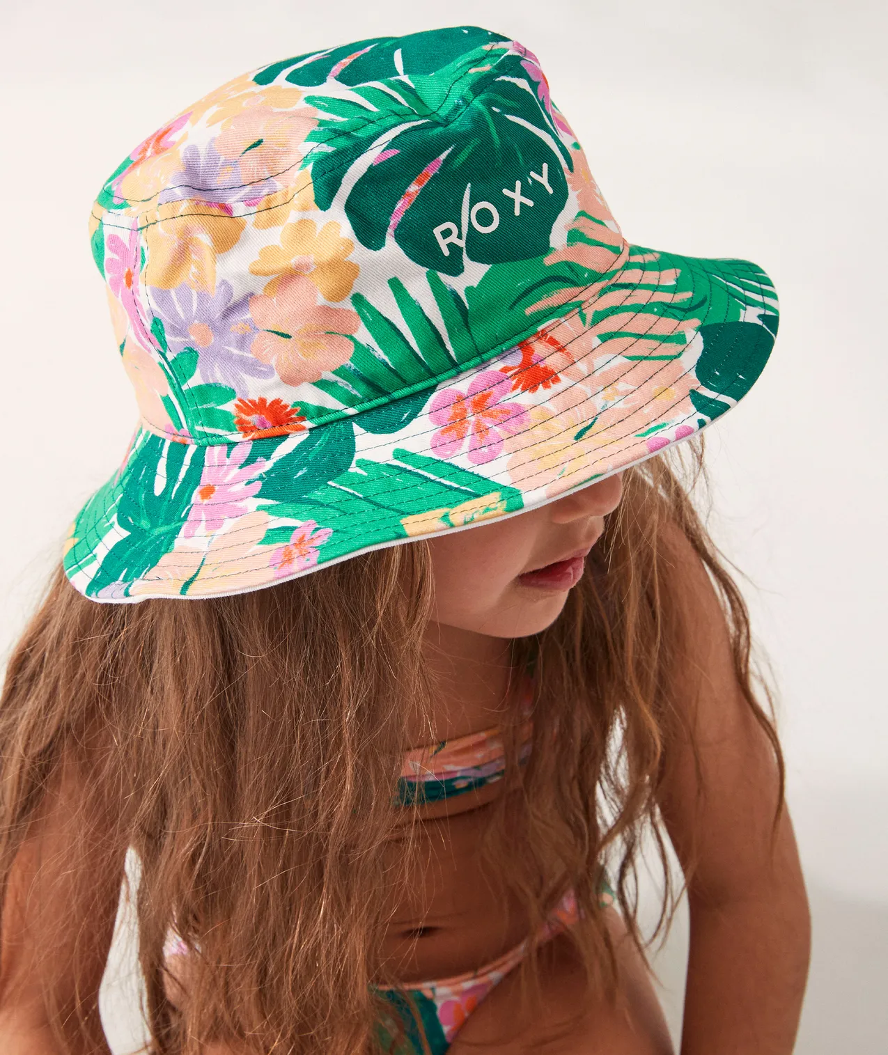 Roxy TW Jasmine Paradise Hat-Mint Tropical Trails