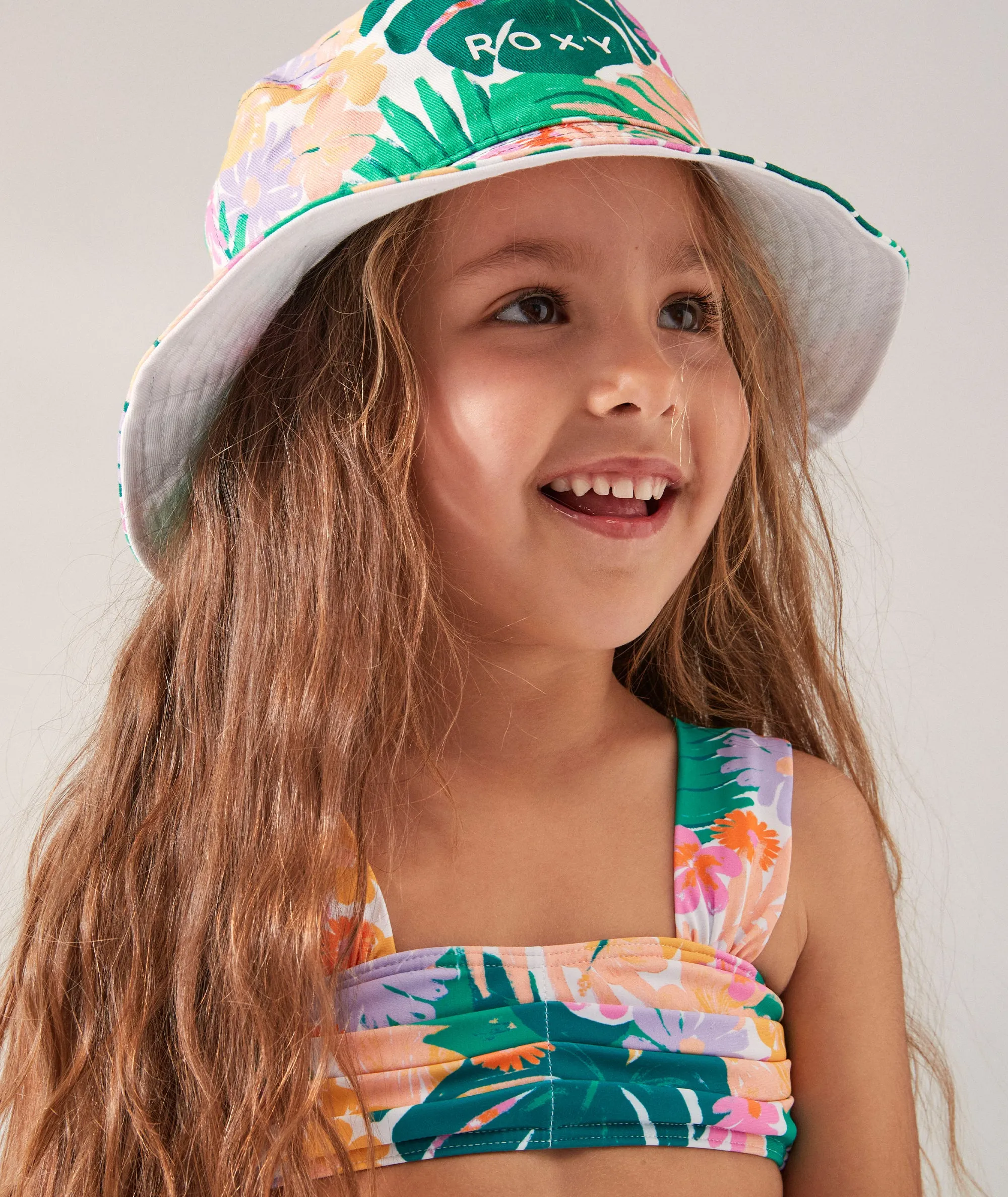 Roxy TW Jasmine Paradise Hat-Mint Tropical Trails