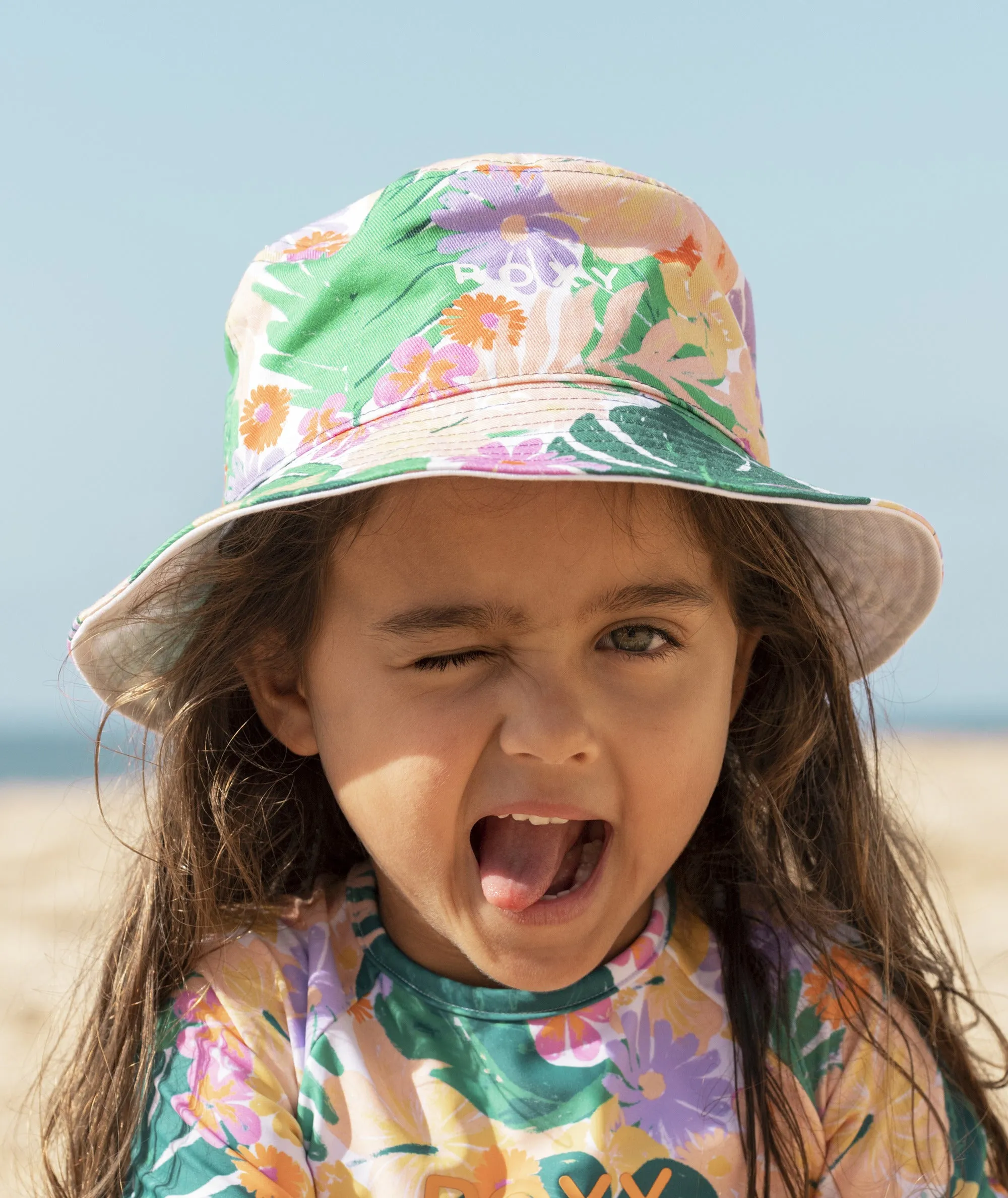 Roxy TW Jasmine Paradise Hat-Mint Tropical Trails
